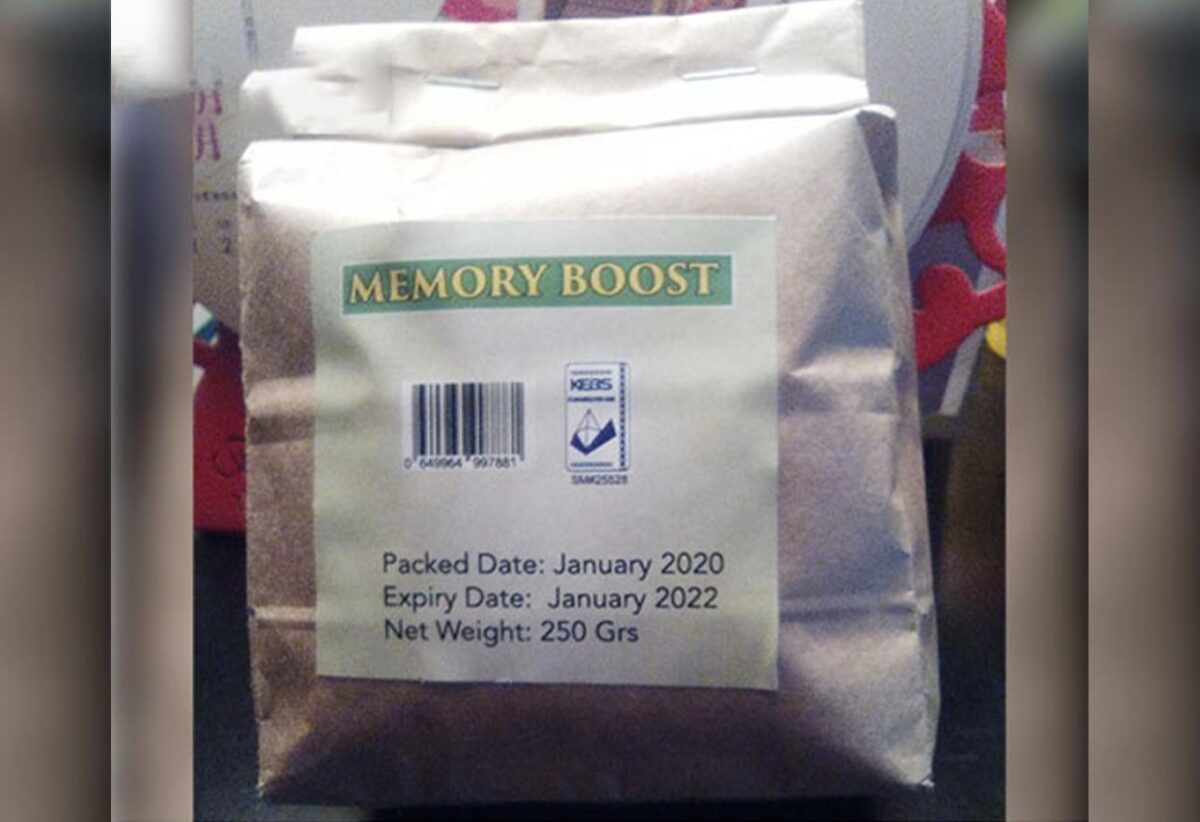 MEMORY BOOST Tea enhances the central nervous system functions fights mental decline ,improving memory and overall cognitive functions